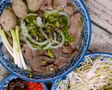 Hình bước làm 4 của món Phở Bắp Bò