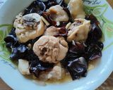 Foto langkah ke 4 dari resep Steam Ayam+jamur kuping.