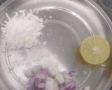 A picture of step 1 of Spinach soup.