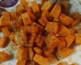 A picture of step 4 of Fried Sweet Potato.