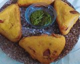 ब्रेड पकौड़े (स्ट्रीट स्टाइल) (Bread pakode /street style recipe in hindi) रेसिपी चरण 4 फोटो