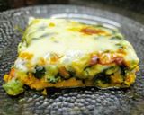 Foto del paso 6 de la receta: Pastel de espinaca y zapallo 😋