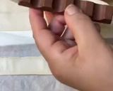 Une image de l'étape 2 de Feuilleté🪷 chocolat 🍫kinder.
