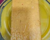 Foto del paso 7 de la receta: Pastel de patatas relleno de gambas con cobertura de bechamel de gambas