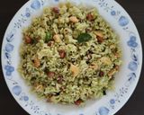A picture of step 6 of Coriander masala Atukulu.
