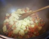 Foto del paso 2 de la receta: Sopa de lechuga romana con jamón curado