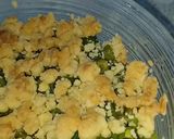 Une image de l'étape 4 de Crumble de petit pois.