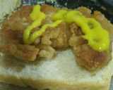 A picture of step 2 of Fried chicken sandwich.