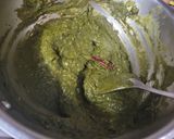 A picture of step 3 of मक्के की रोटी और सरसों का साग.