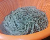 A picture of step 12 of Seafood pasta.