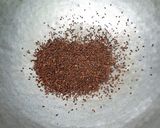 A picture of step 1 of Idly podi (Gun powder).