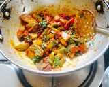 A picture of step 5 of Bitter gourd skin/ peel curry / karela skin sabji 🥰😘.