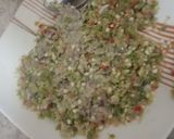 A picture of step 1 of Beef capli kabab.
