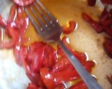 Foto del paso 2 de la receta: Pollo Arrollado, relleno de jamón, queso, morrón y aceitunas