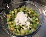 Une image de l'étape 3 de Compote de rhubarbe à la vanille.