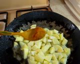 A picture of step 4 of Simple Fry Aloo.