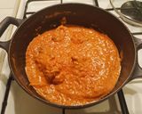 Une image de l'étape 7 de Poulet Curry au Lait de Coco.