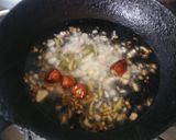 A picture of step 4 of Baigan ka raita.