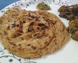 मसालेदार लच्छा  पराठा (Masaledar lachha Paratha recipe in Hindi) रेसिपी चरण 4 फोटो