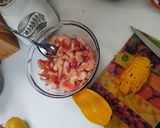 Foto del paso 3 de la receta: Ceviche de camarón con mango