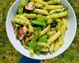 A picture of step 3 of Wild garlic pesto.