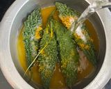 A picture of step 1 of Karela Chokha (A Traditional Indian Mashed Karela Dish).