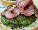 Foto del paso 5 de la receta: Hamburguesa de pollo y espinacas