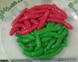 Foto langkah ke 4 dari resep Klanting (cenil tepung ketan).