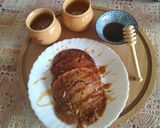 A picture of step 4 of Sattu pancakes.
