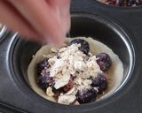 A picture of step 6 of Mini Blueberry Tart [using muffin tin].