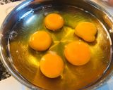 Tejes, szines omlett recept fázis 2 fotója