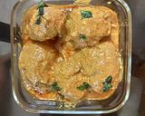 A picture of step 5 of Stuffed Kashmiri dum aloo without onion and garlic.