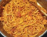 Φωτογραφία βήματος 4 της συνταγής 🍤 γαριδομακαρονάδα 🍤