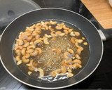 Foto del paso 4 de la receta: Ensalada con lentejas beluga y anacardos caramelizados