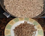 Foto del paso 1 de la receta Fetuccini con carne y marisco