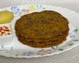 A picture of step 9 of Liquid Dough Aloo Paratha with Whole Wheat Flour.