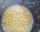A picture of step 3 of Chicken Corn Soup !.