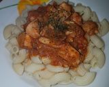 Csirkemell pörkölt lecsós alappal recept fázis 6 fotója
