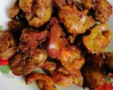 Gambar langkah 1 resipi Hati & Pedal Ayam Masak Rempah.