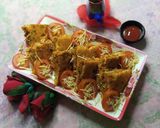 A picture of step 14 of Potato Bread Pakora.