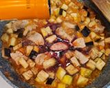 Foto del paso 4 de la receta: Solomillo con berenjenas y patatas chips