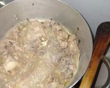 A picture of step 2 of Beef and cabbage stir fry.