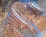 A picture of step 2 of Salame di cioccolato (chocolate sausage).