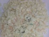 Fideos c/pollo al verdeo