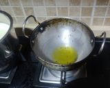 A picture of step 2 of Crispy Chilli Raw Banana.