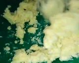 A picture of step 4 of Besan Naan Khatai.