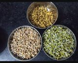 A picture of step 1 of Protein Sprouts Salad.