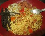 Foto langkah ke 2 dari resep Ramen Rumahan (Spicy Ramen)🍜.