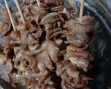 Foto langkah ke 4 dari resep Sate Jamur.