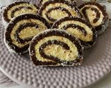 Kókusztekercs piskótából gluténmentesen recept fázis 8 fotója